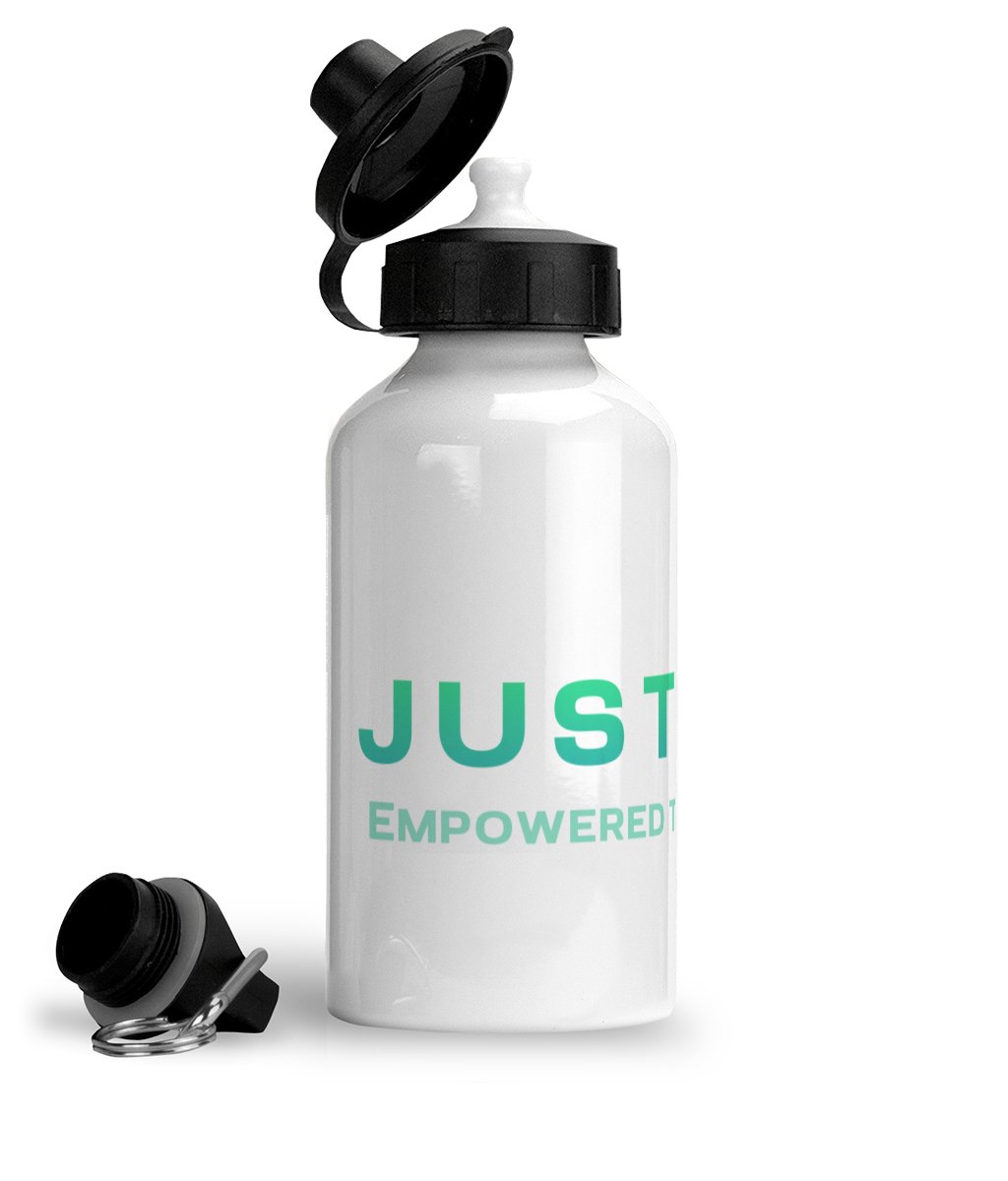 Just Flex - Empowered To Be Different Aluminium Sports Water Bottle - Just Flex