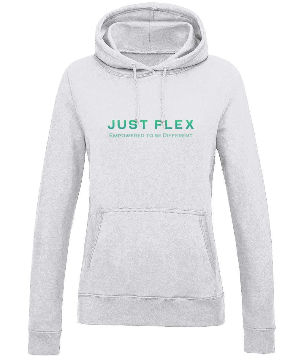 Just Flex - Empowered To Be Different Girlie College Hoodie - Just Flex