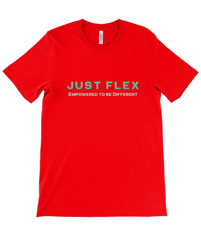 Just Flex - Empowered To Be Different Unisex Crew Neck T-Shirt