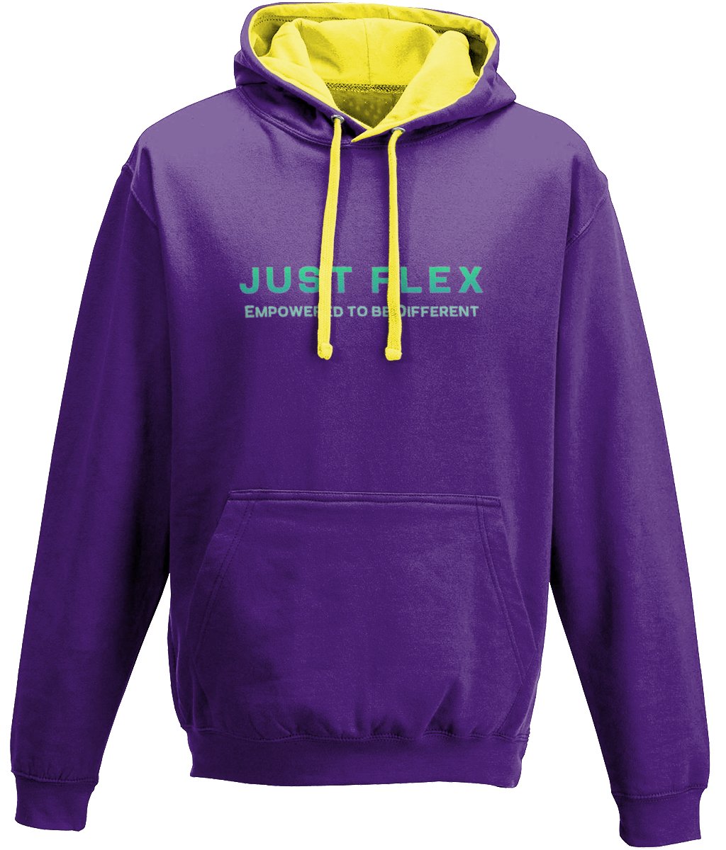 Just Flex - Empowered To Be Different Varsity Hoodie
