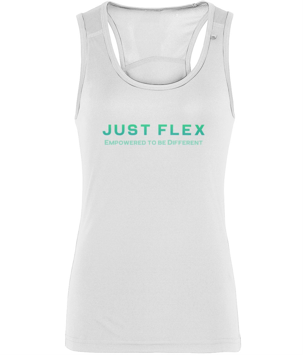 Just Flex - Empowered To Be Different Women's TriDri® Panelled Fitness Vest - Just Flex