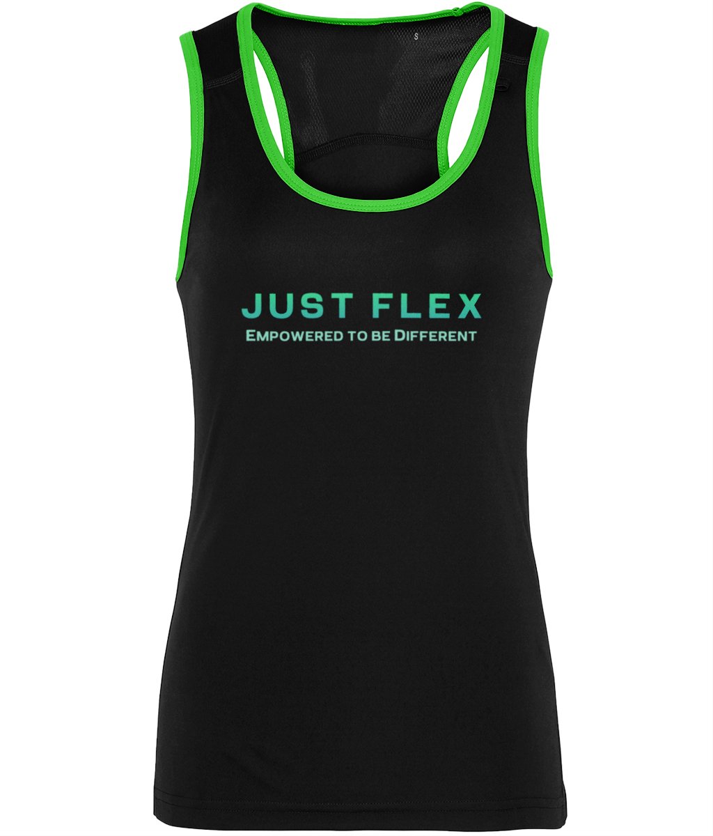 Just Flex - Empowered To Be Different Women's TriDri® Panelled Fitness Vest
