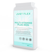 Just Flex Multivitamin Plus Iron 180 Tablets - Just Flex