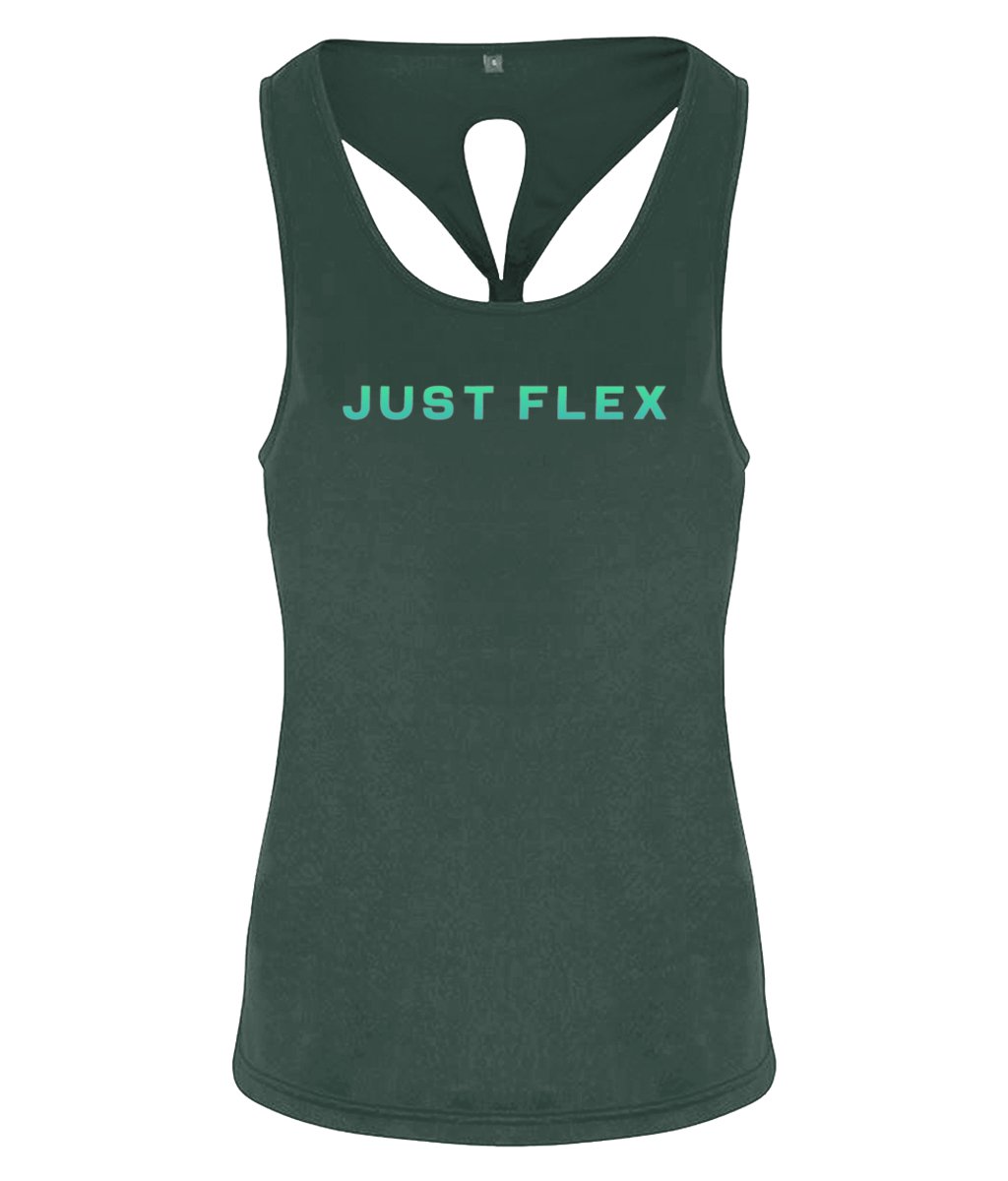 Just Flex Women's TriDri® Yoga Knot Vest - Just Flex