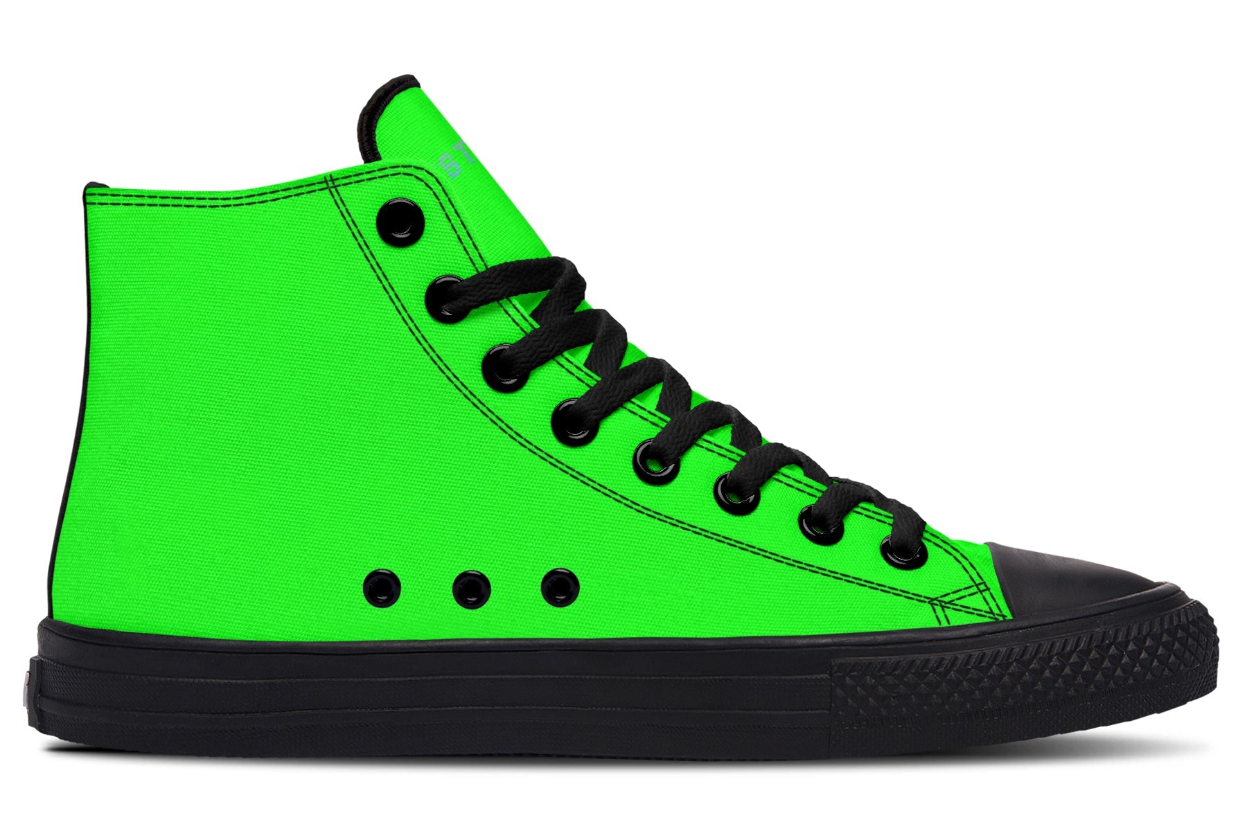 Unisex High Tops Lime Green