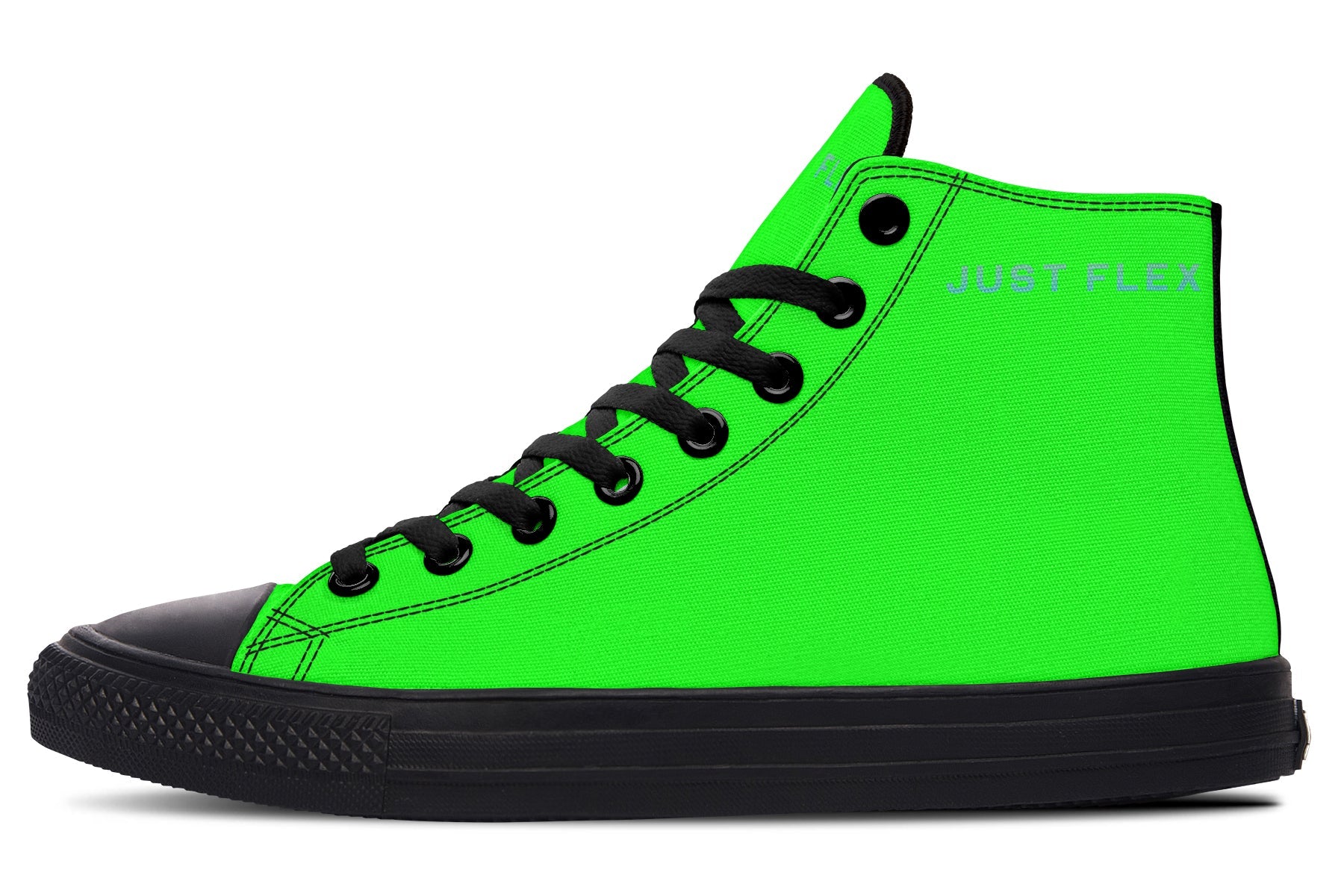 Unisex High Tops Lime Green