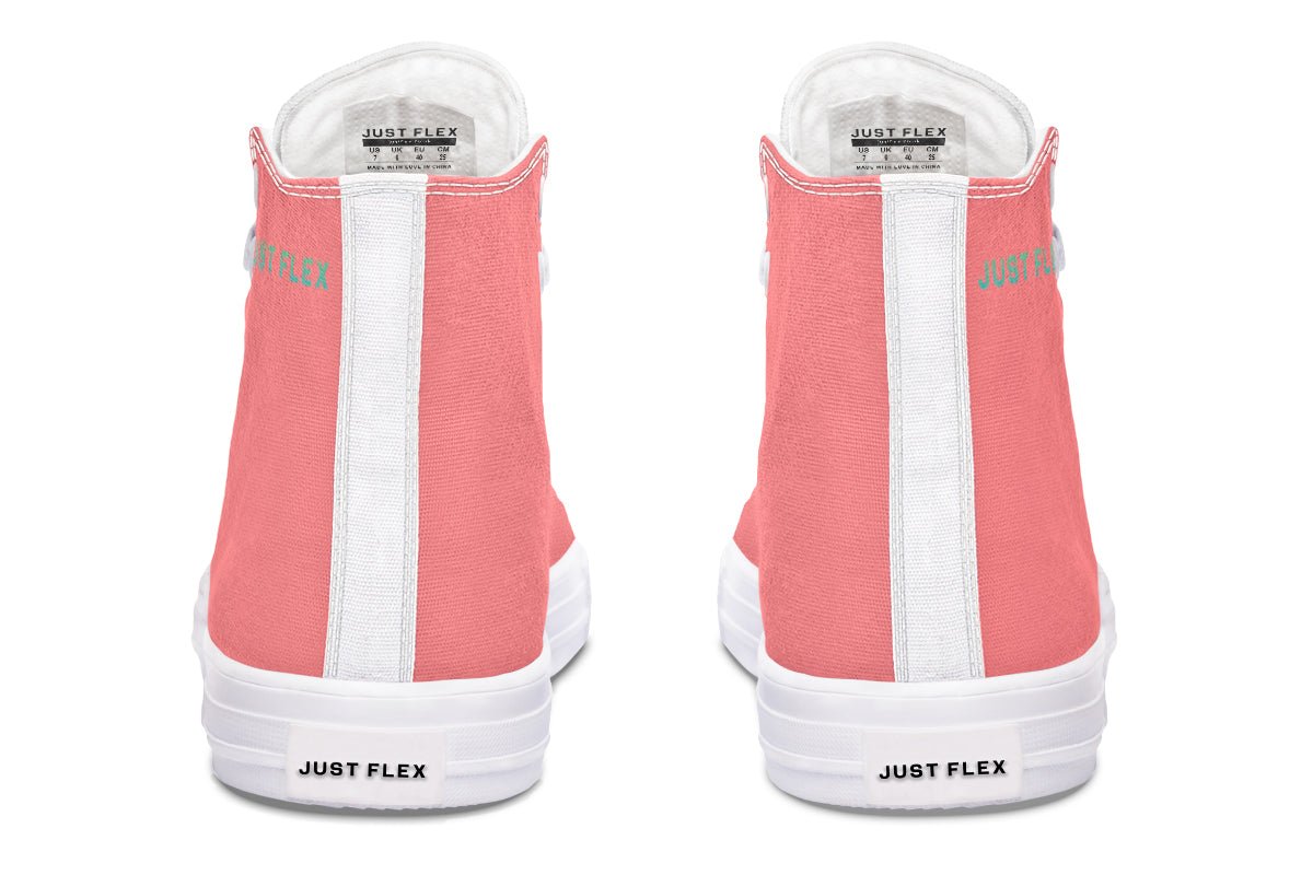 Unisex High Tops Pink - Just Flex