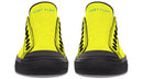Unisex Low Tops Bright Yellow - Just Flex