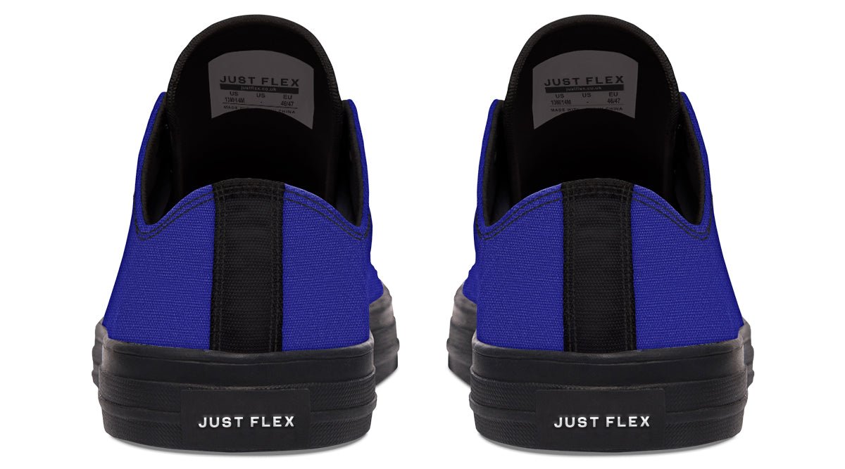 Unisex Low Tops Dark Blue - Just Flex