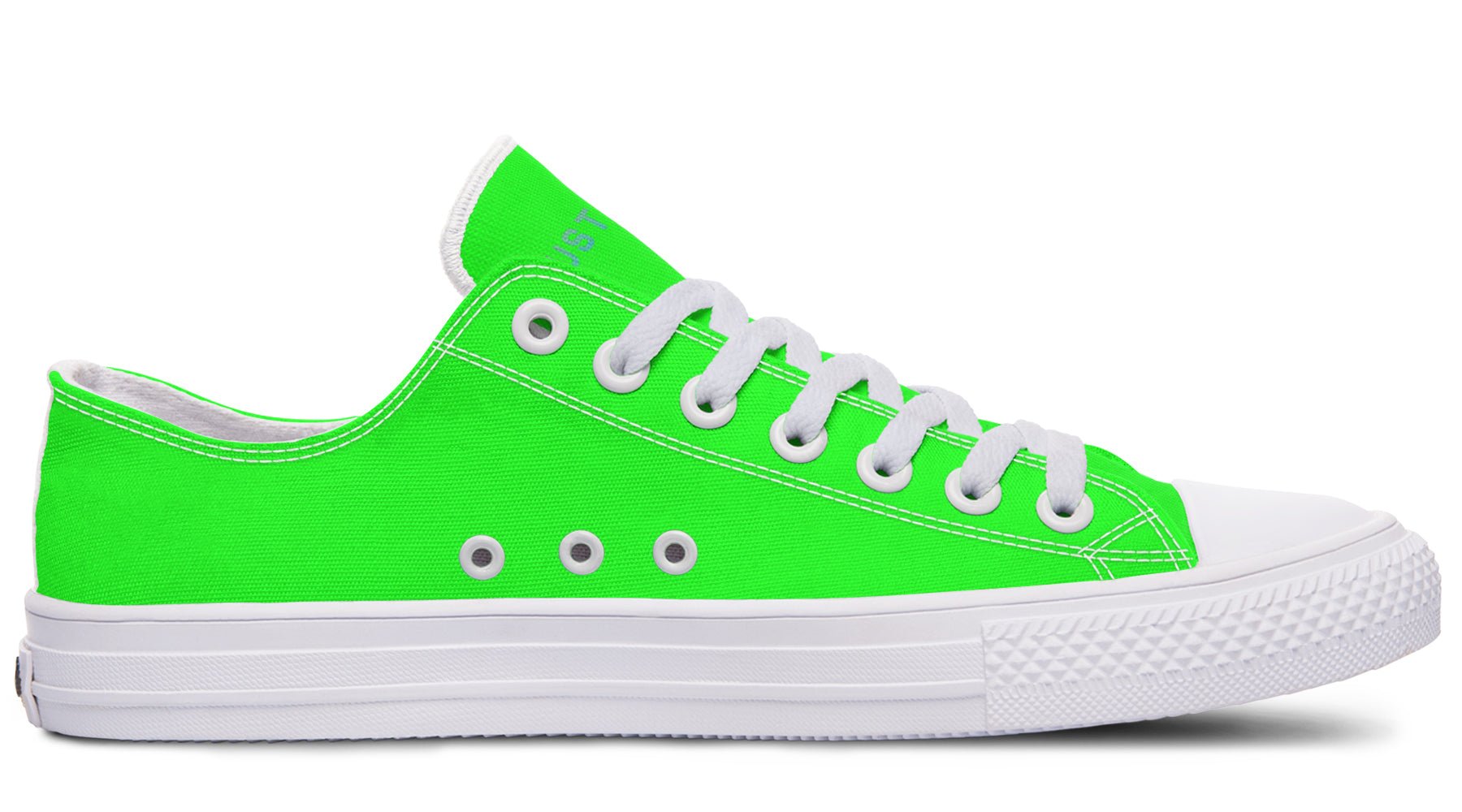 Unisex Low Tops Lime Green - Just Flex